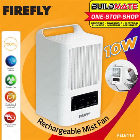 Firefly Rechargeable Air Cooler Mist Fan .